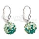 Kolczyki SWAROVSKI ELEMENTS 31110.3 emerald