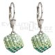 Kolczyki SWAROVSKI ELEMENTS 31117.3 emerald Kolczyki SWAROVSKI ELEMENTS 31117.3 emerald