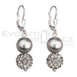 Kolczyki SWAROVSKI ELEMENTS 31155.3 light grey