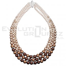 Naszyjnik SWAROVSKI ELEMENTS 32009.3 brown