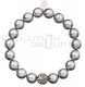 Bransoletka SWAROVSKI ELEMENTS 33074.3 light grey