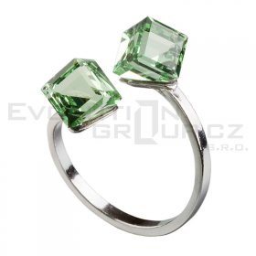 Pier�cionek SWAROVSKI ELEMENTS 35011.3 peridot