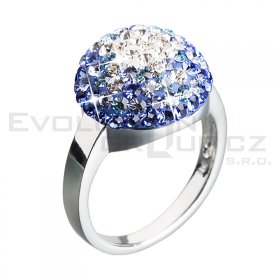 Pier�cionek SWAROVSKI ELEMENTS 35013.3 aqua
