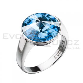 Pier�cionek SWAROVSKI ELEMENTS 35018.3 aqua