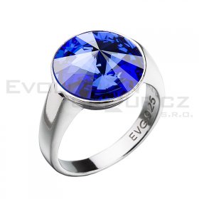 Pier�cionek SWAROVSKI ELEMENTS 35018.3 sapphire