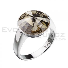 Pier�cionek SWAROVSKI ELEMENTS 35018.3 black diamond