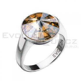Pier�cionek SWAROVSKI ELEMENTS 35018.5 gold shadow
