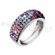 Piercionek SWAROVSKI ELEMENTS 35027.3 magic violet