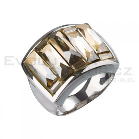 Pier�cionek SWAROVSKI ELEMENTS 35808.5 gold shadow