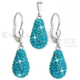 Zestaw SWAROVSKI ELEMENTS 39076.3 blue zircon