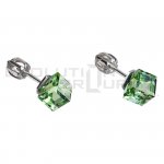 Kolczyki SWAROVSKI ELEMENTS 31030.3 peridot