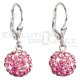 Kolczyki SWAROVSKI ELEMENTS 31109.3 rose Kolczyki SWAROVSKI ELEMENTS 31109.3 rose