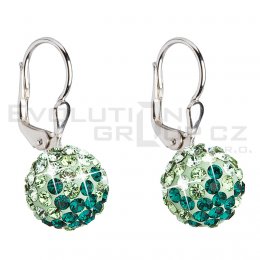 Kolczyki SWAROVSKI ELEMENTS 31110.3 emerald