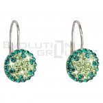 Kolczyki SWAROVSKI ELEMENTS 31118.3 emerald