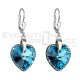 Kolczyki SWAROVSKI ELEMENTS 31148.5 bermuda blue