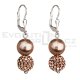 Kolczyki SWAROVSKI ELEMENTS 31155.3 bronze Kolczyki SWAROVSKI ELEMENTS 31155.3 bronze