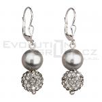 Kolczyki SWAROVSKI ELEMENTS 31155.3 light grey