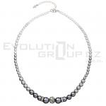 Naszyjnik SWAROVSKI ELEMENTS 32008.3 grey