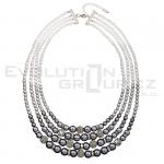 Naszyjnik SWAROVSKI ELEMENTS 32010.3 grey