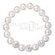 Bransoletka SWAROVSKI ELEMENTS 33057.1 bílá Bransoletka SWAROVSKI ELEMENTS 33057.1 bílá
