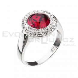 Piercionek SWAROVSKI ELEMENTS 35026.3 ruby