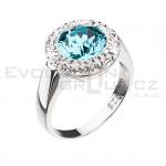 Piercionek SWAROVSKI ELEMENTS 35026.3 lt.turquoise